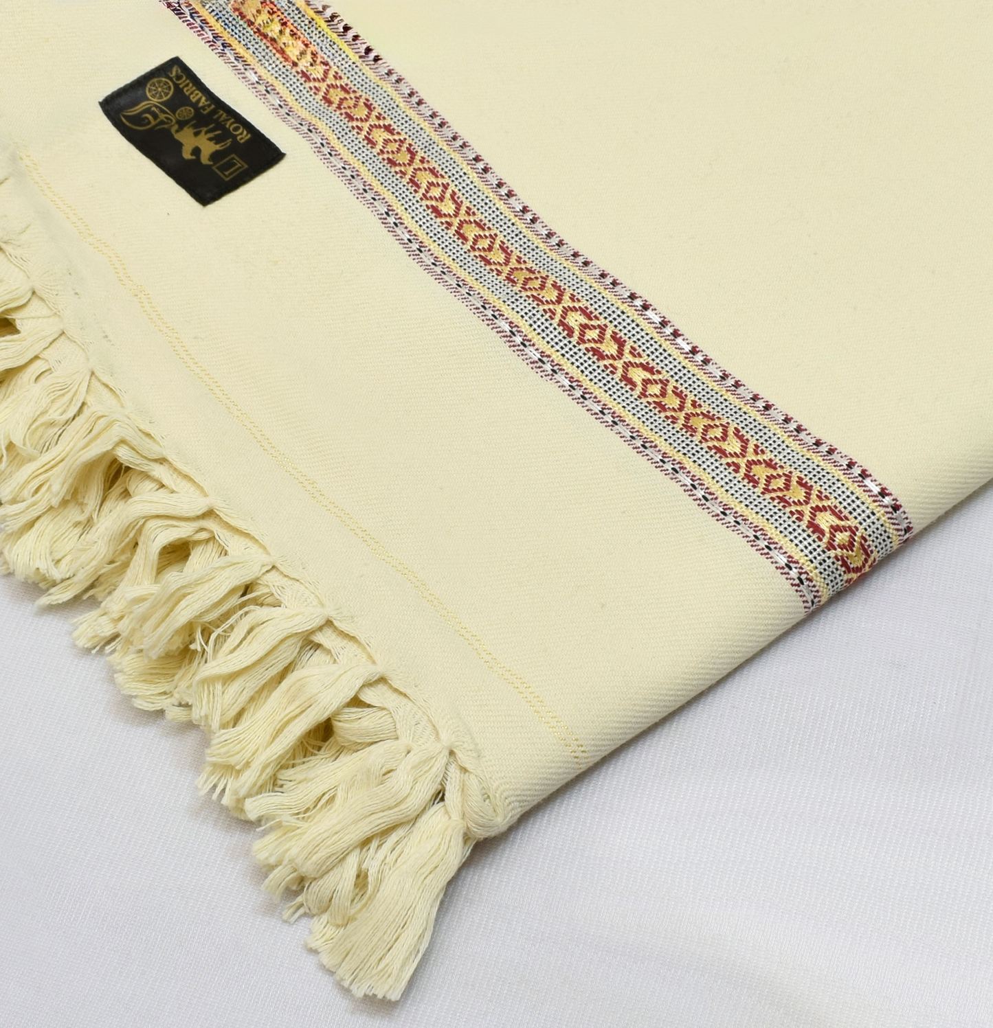 Wool Shawl - Cream