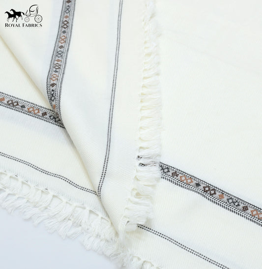 Wool Shawl - Off White